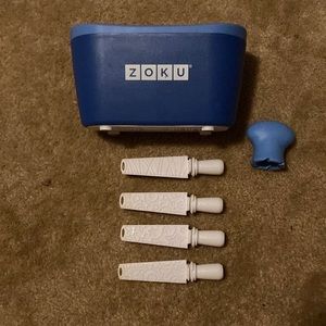 Zoku Blue popsicle maker